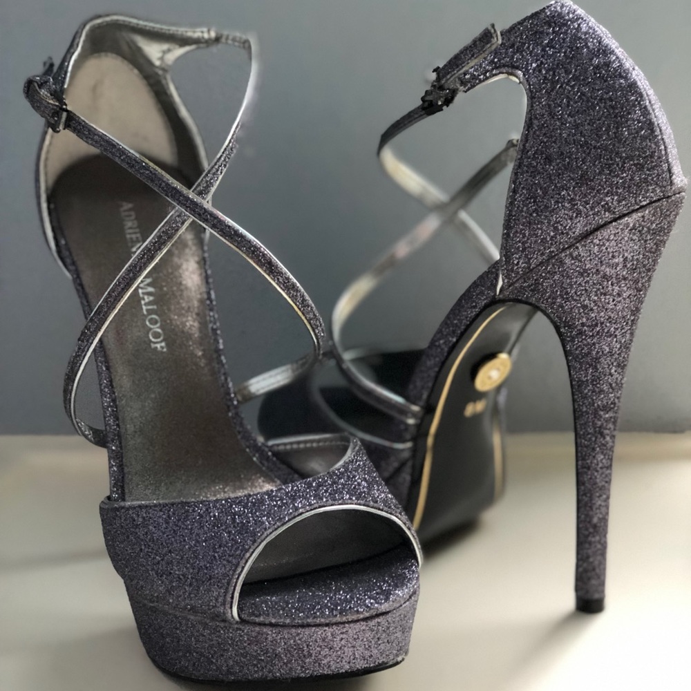 Beautiful purple stilettos
